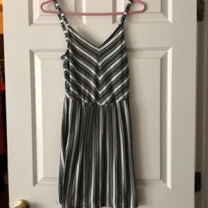 Black and white dress